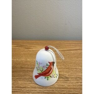 Vintage Sandstone Creations Handpainted Ceramic‎ Bell Arizona Cardinal